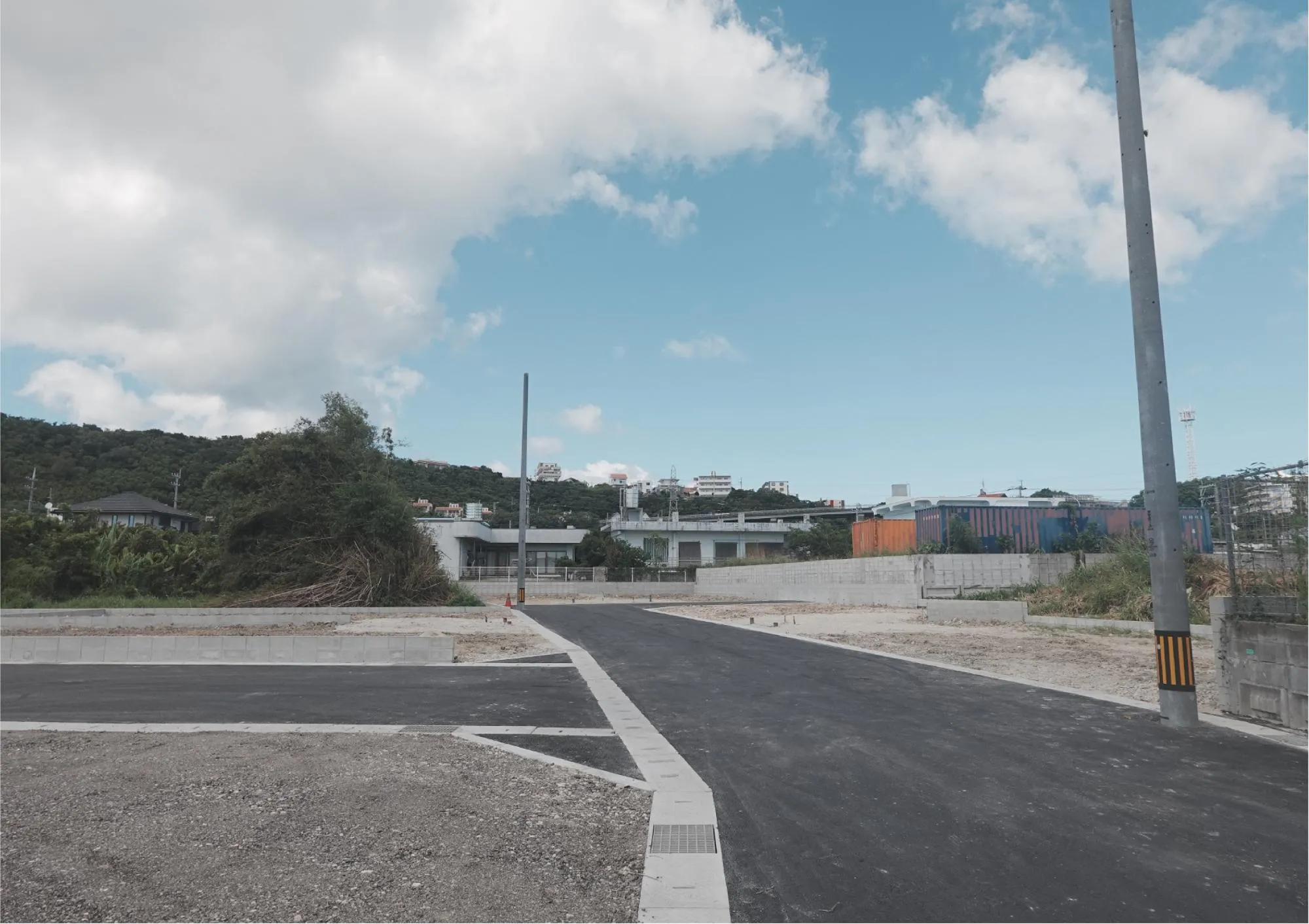 分譲新設道路