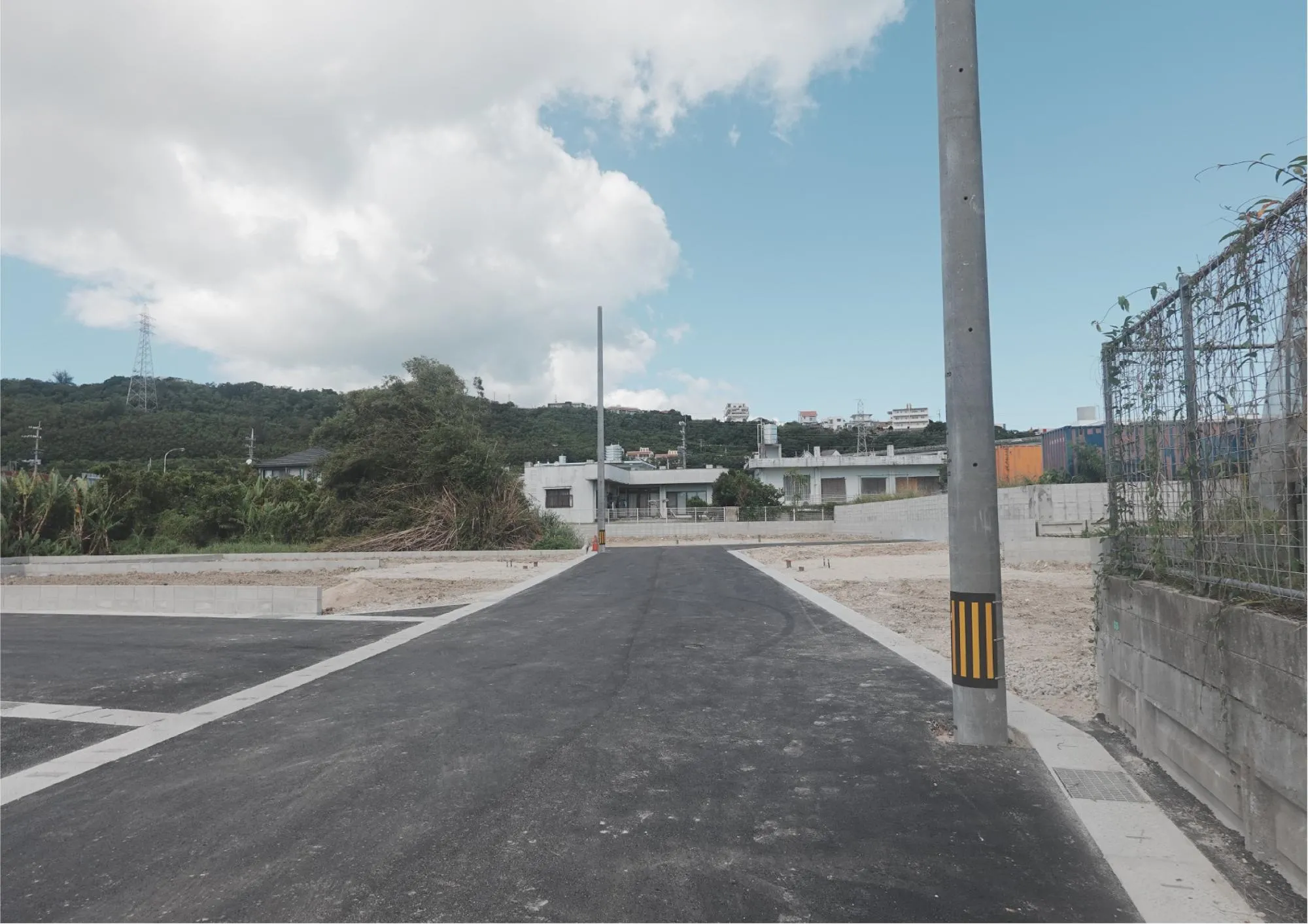 分譲新設道路