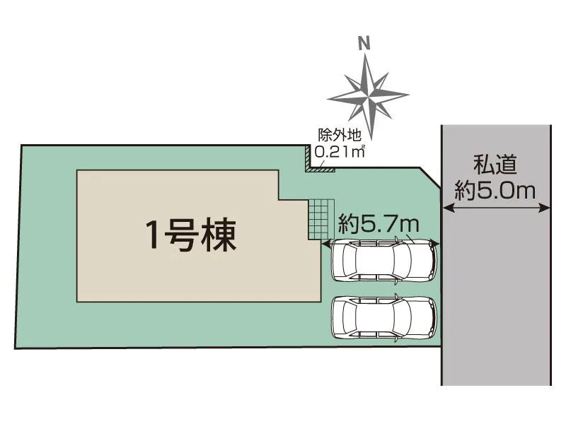ブルーミングガーデン 市川市北国分2丁目1棟