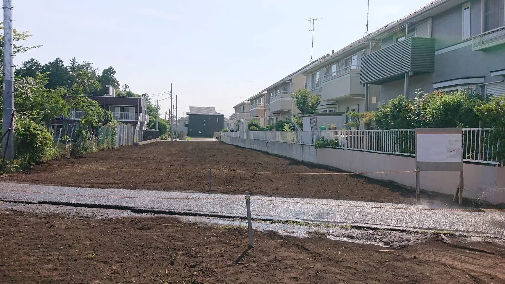 現地写真・西側1ー5号地(2025/7/25)