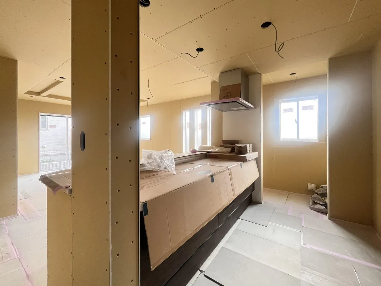 【2号棟】キッチン(2026年3月下旬撮影)