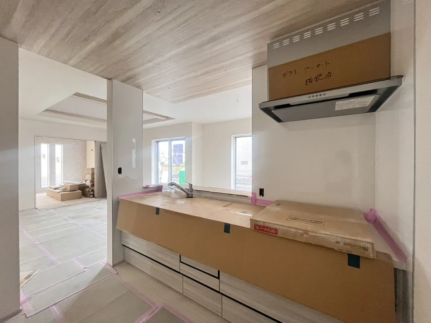 【3号棟】キッチン(2026年3月下旬撮影)