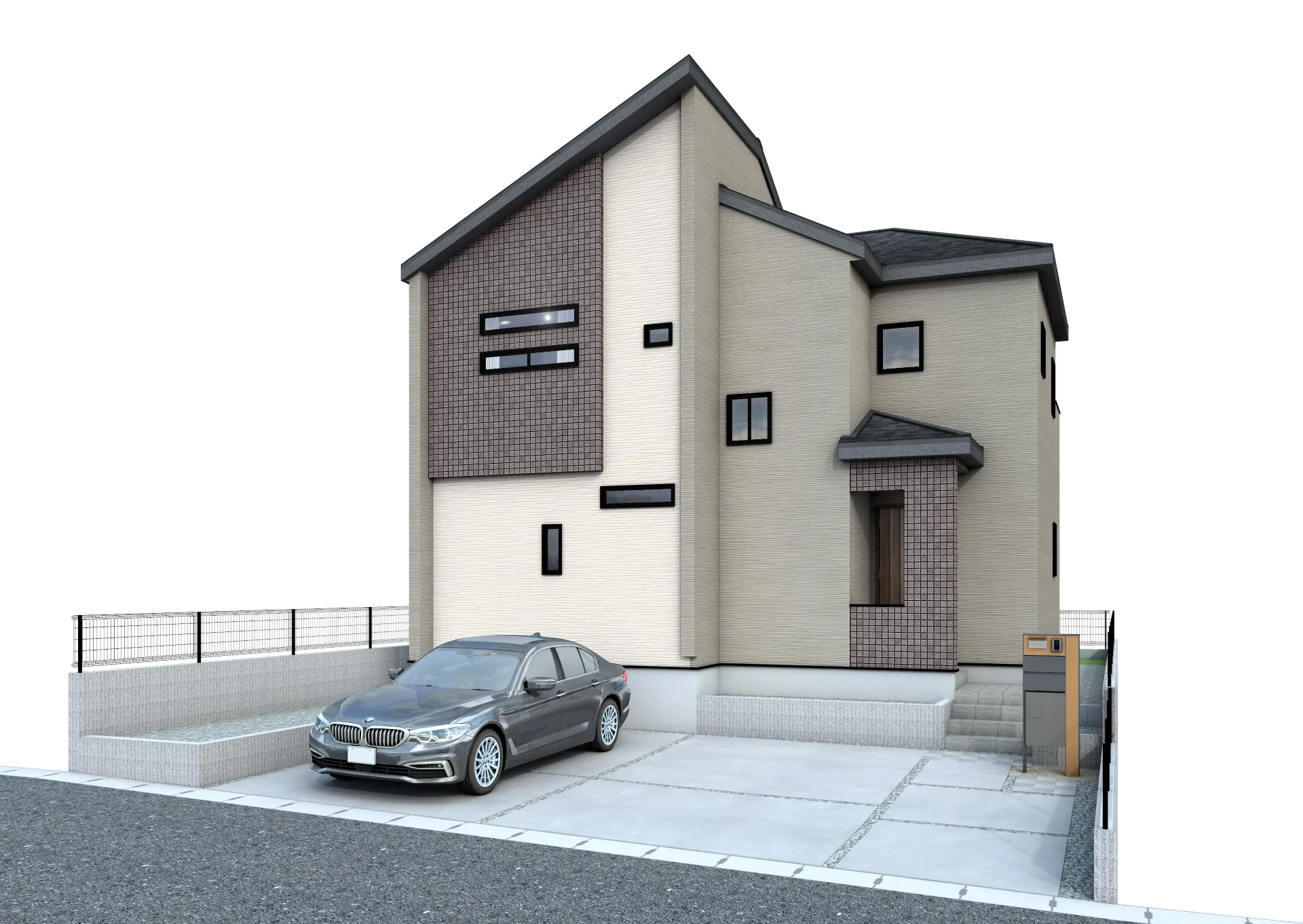 完成予想パース