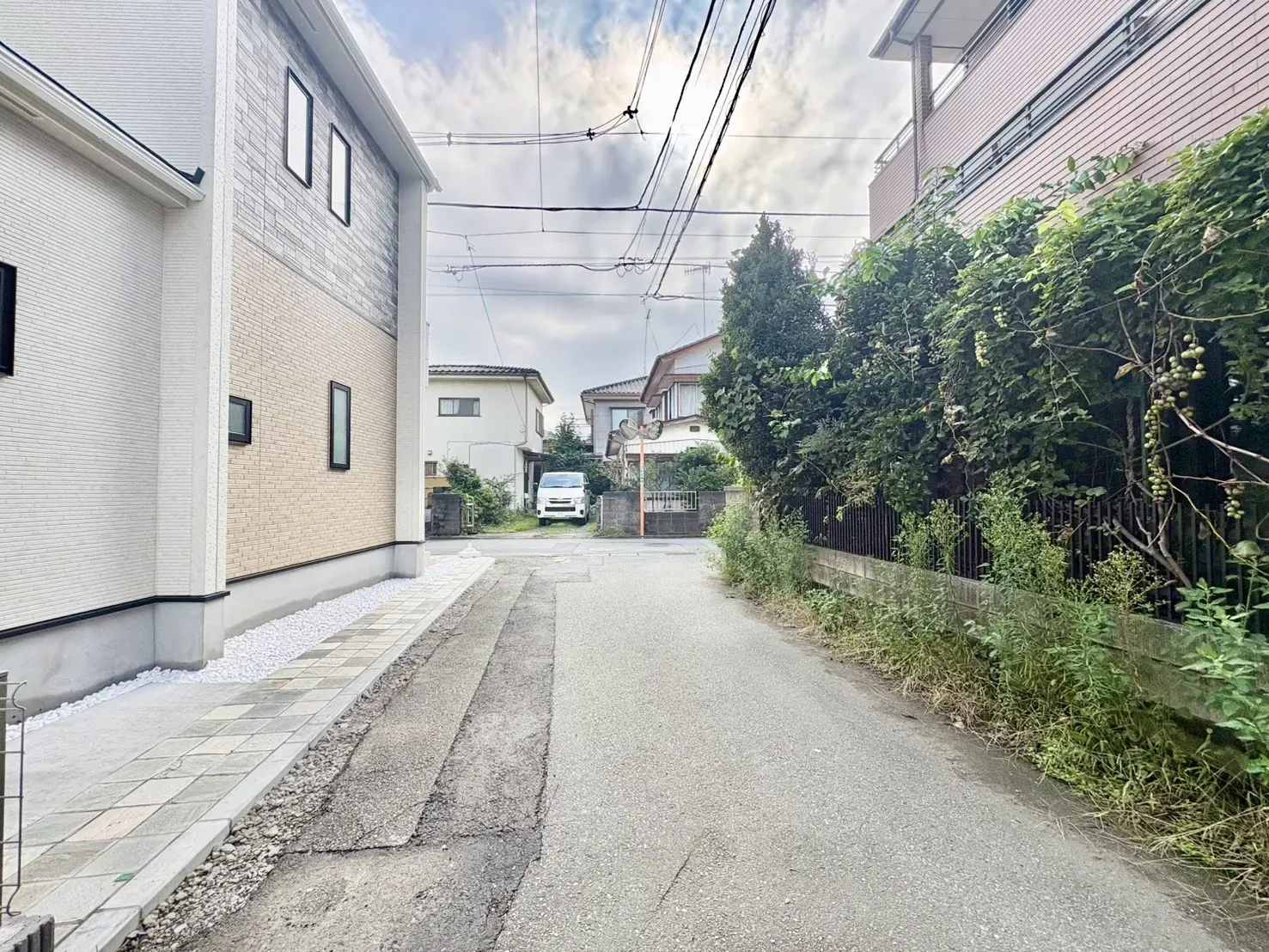 前面道路