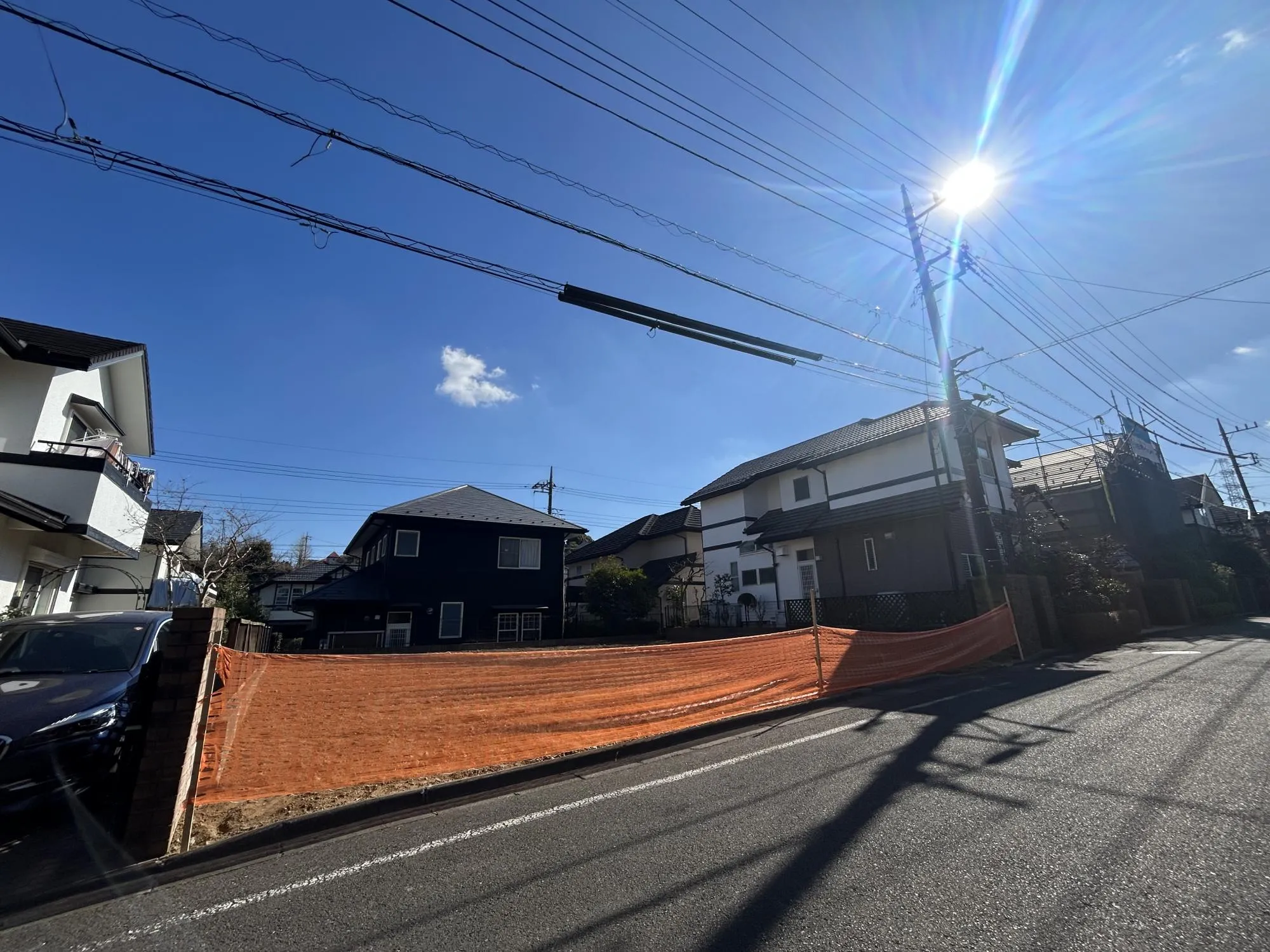 全面道路約5.9mのゆとりある空間