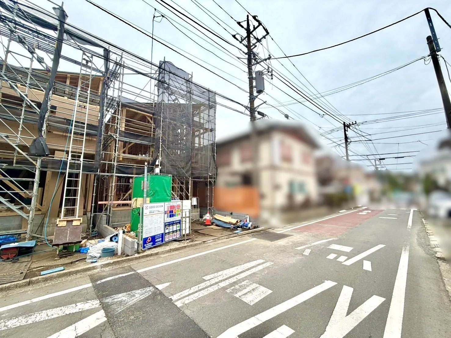 前面道路含む現地写真