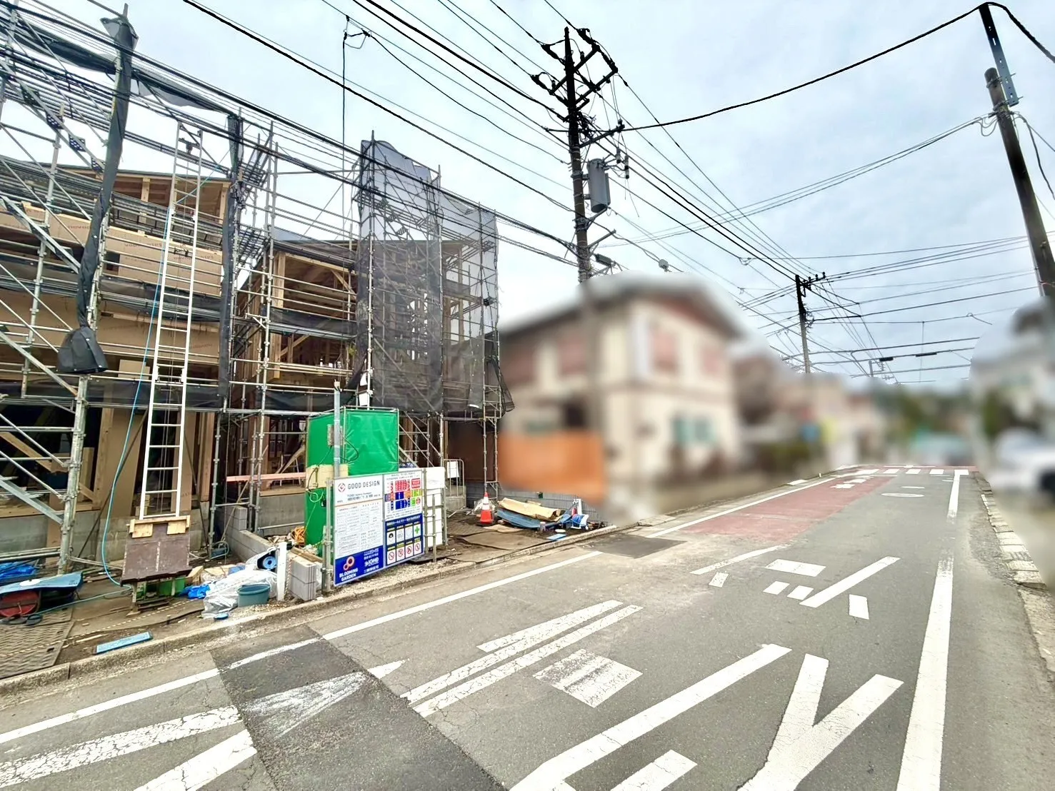 前面道路含む現地写真