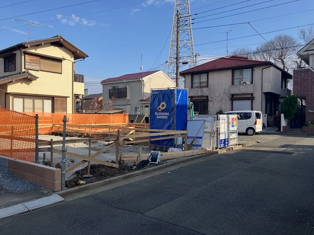 現地写真(2026年3月撮影)建築中です