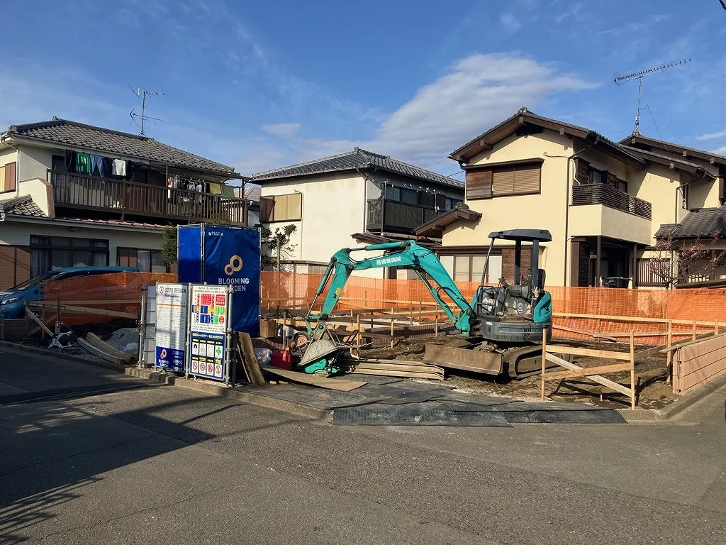 現地写真(2026年3月撮影)建築中です