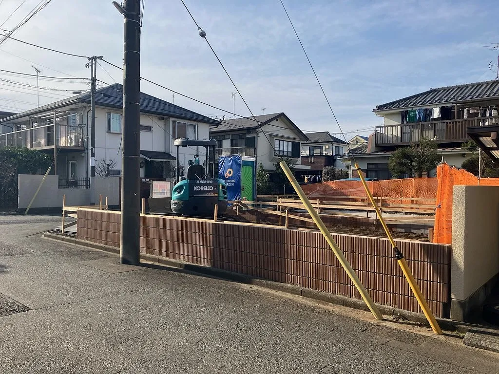 現地写真(2026年3月撮影)建築中です