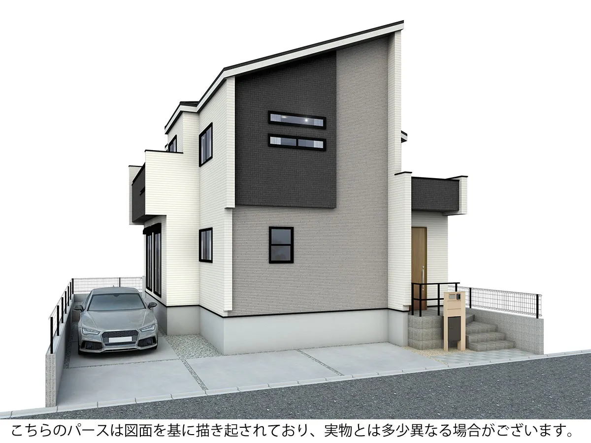 外観完成予想パース