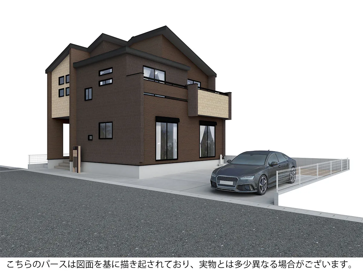 外観完成予想パース