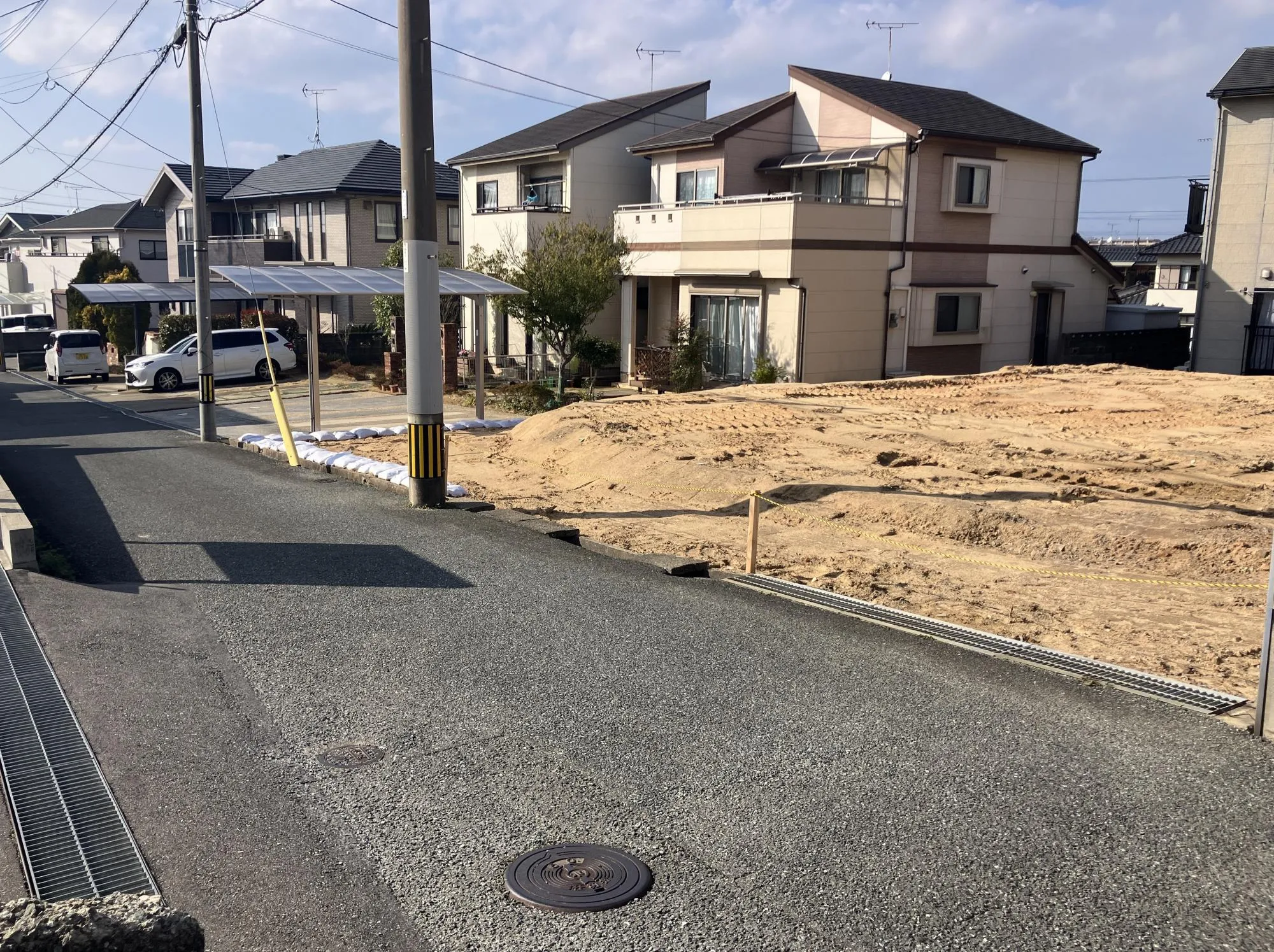 前面道路含む現地写真