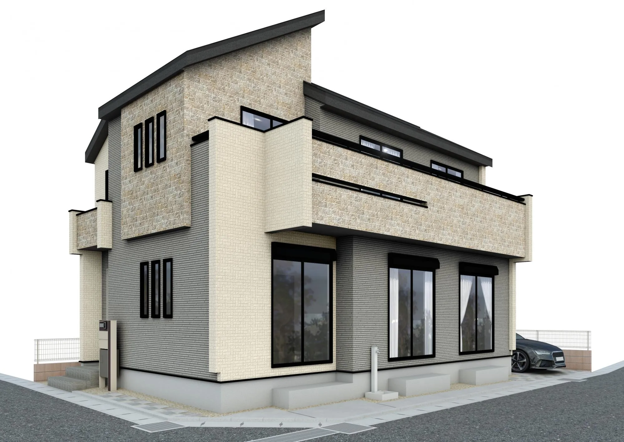 【外観パース】