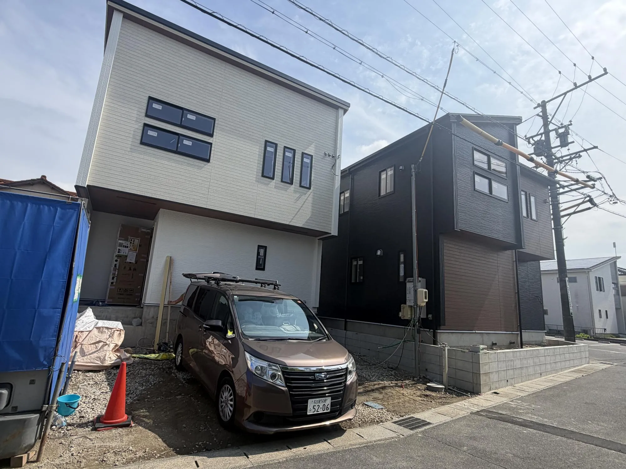 【足場解体後】2026年6月6日撮影
内装工事中ですが、建築段階でのご内覧も可能なのでお気軽にお問い合わせください!