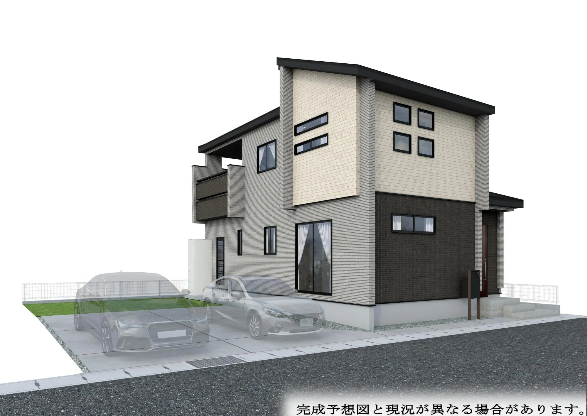 【外観完成予想図】