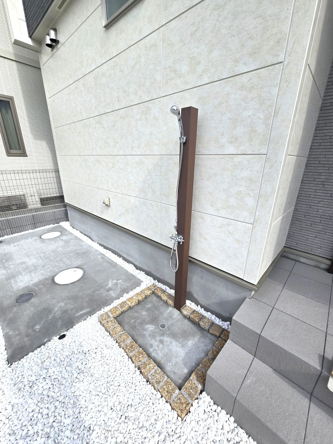 2号棟 屋外シャワー水栓