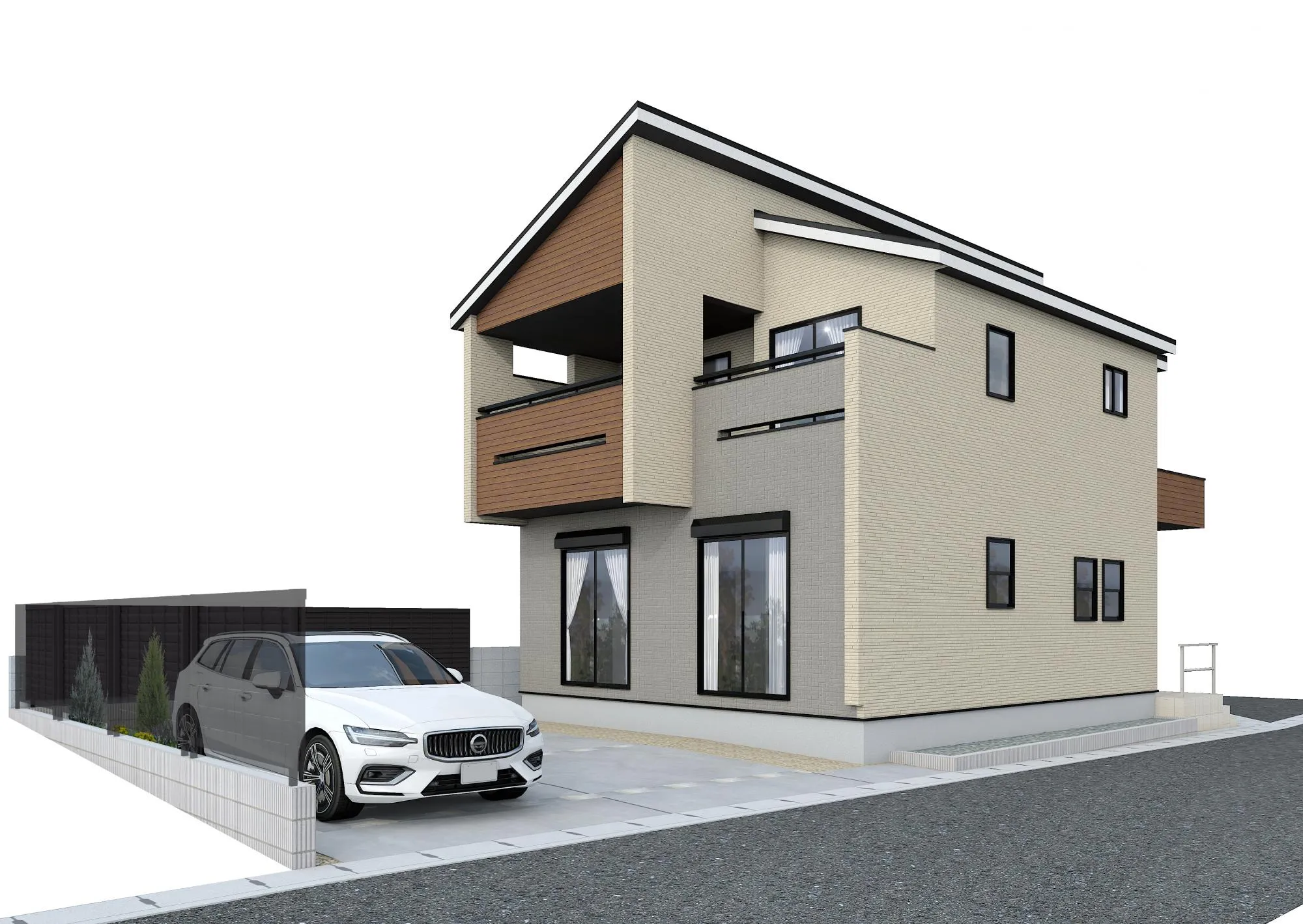 完成予想図(外観)