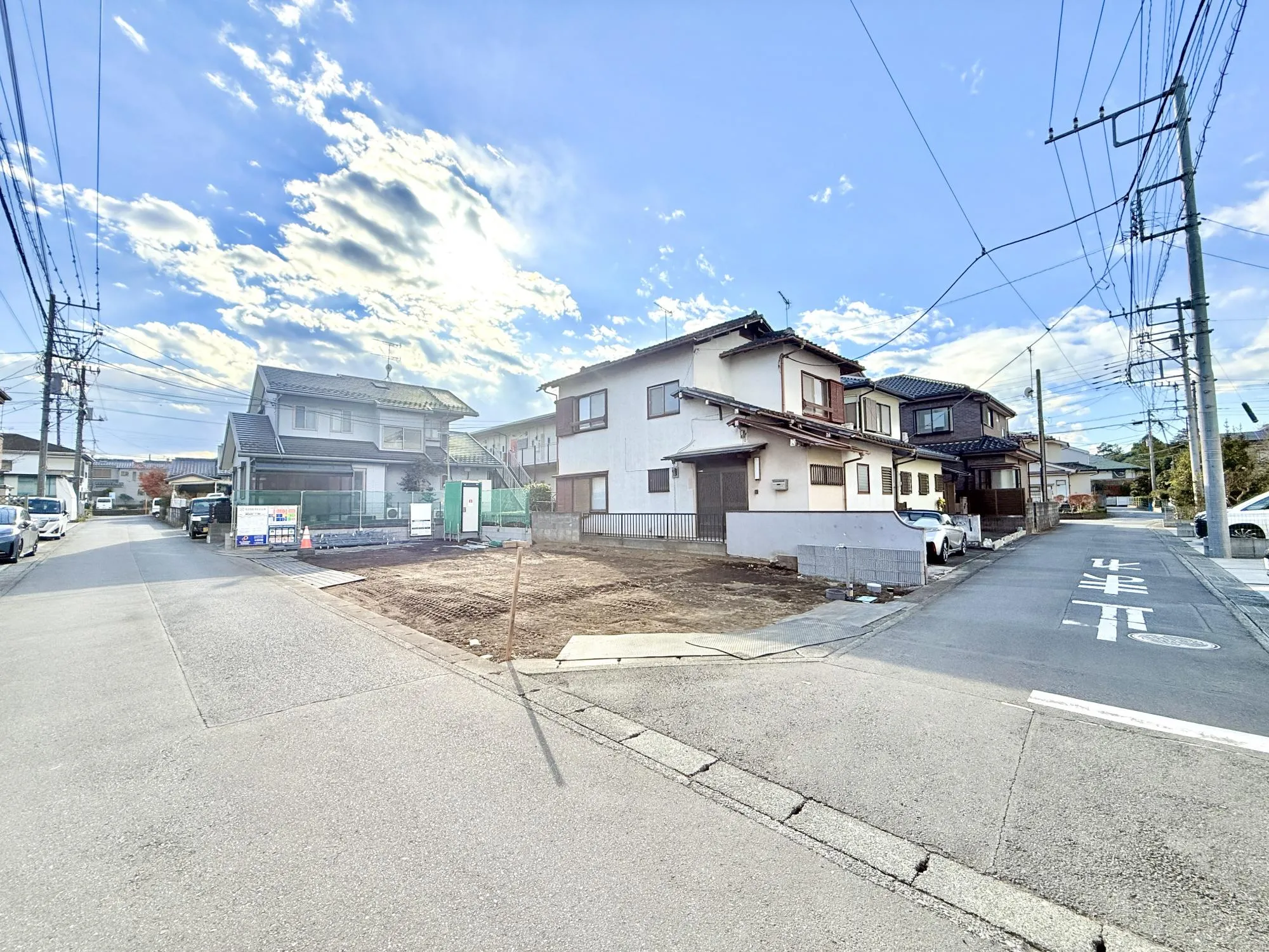 前面道路含む現地写真