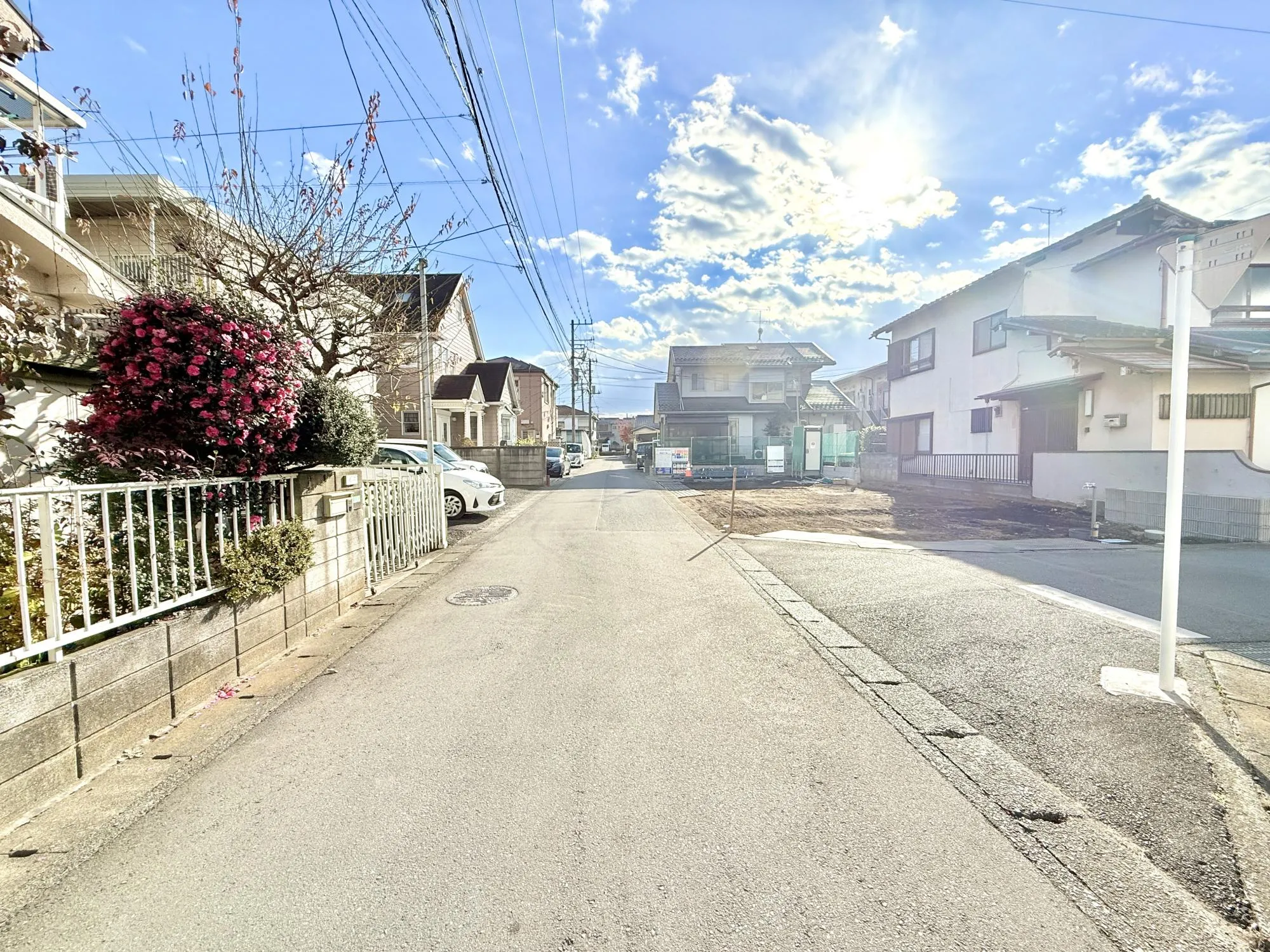 前面道路含む現地写真