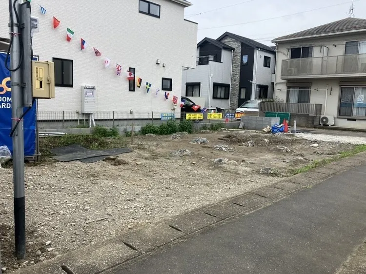 現在更地のため、これかた建物が完成するのが楽しみな物件です!