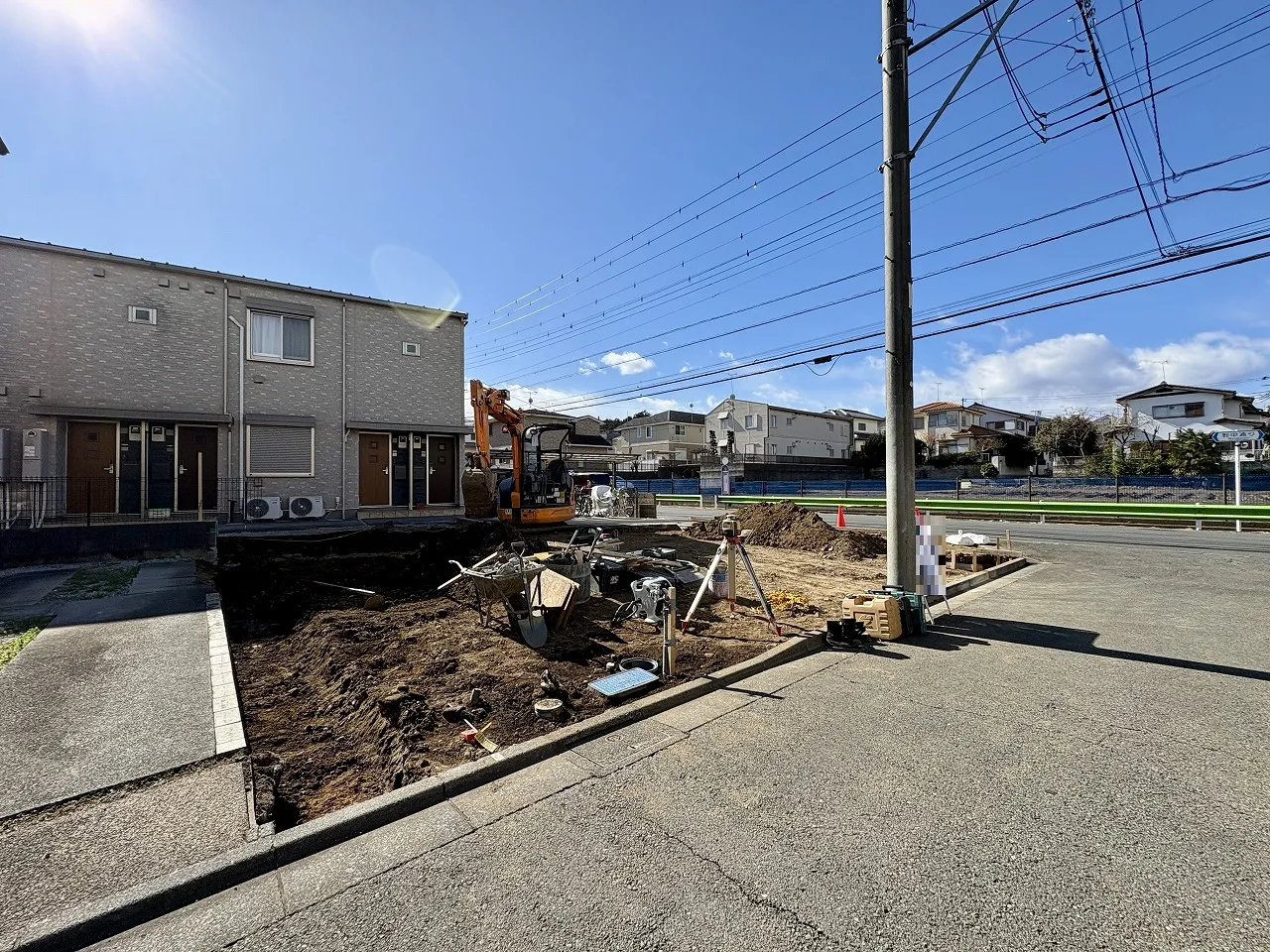 【前面道路含む現地写真】