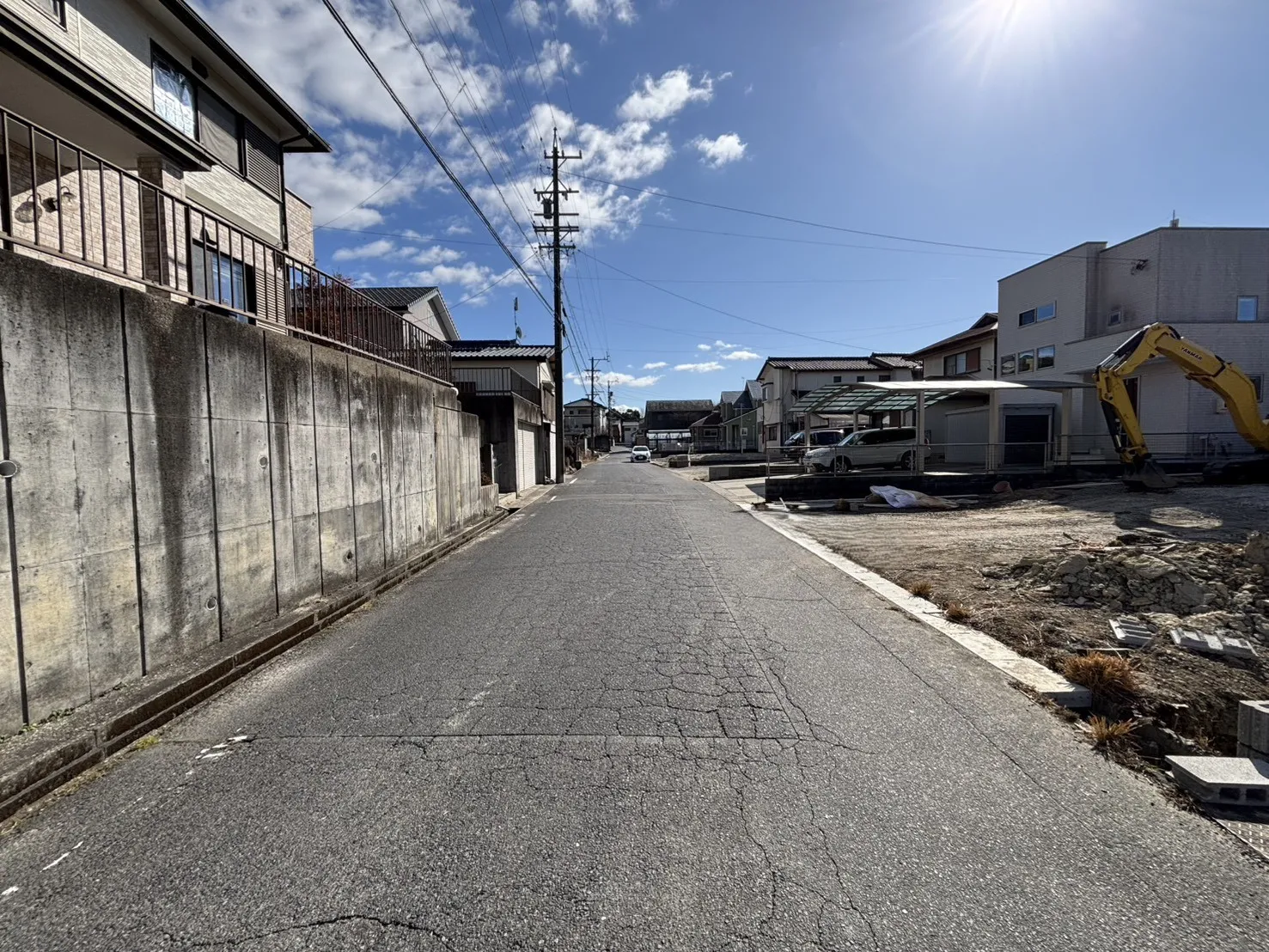 前面道路