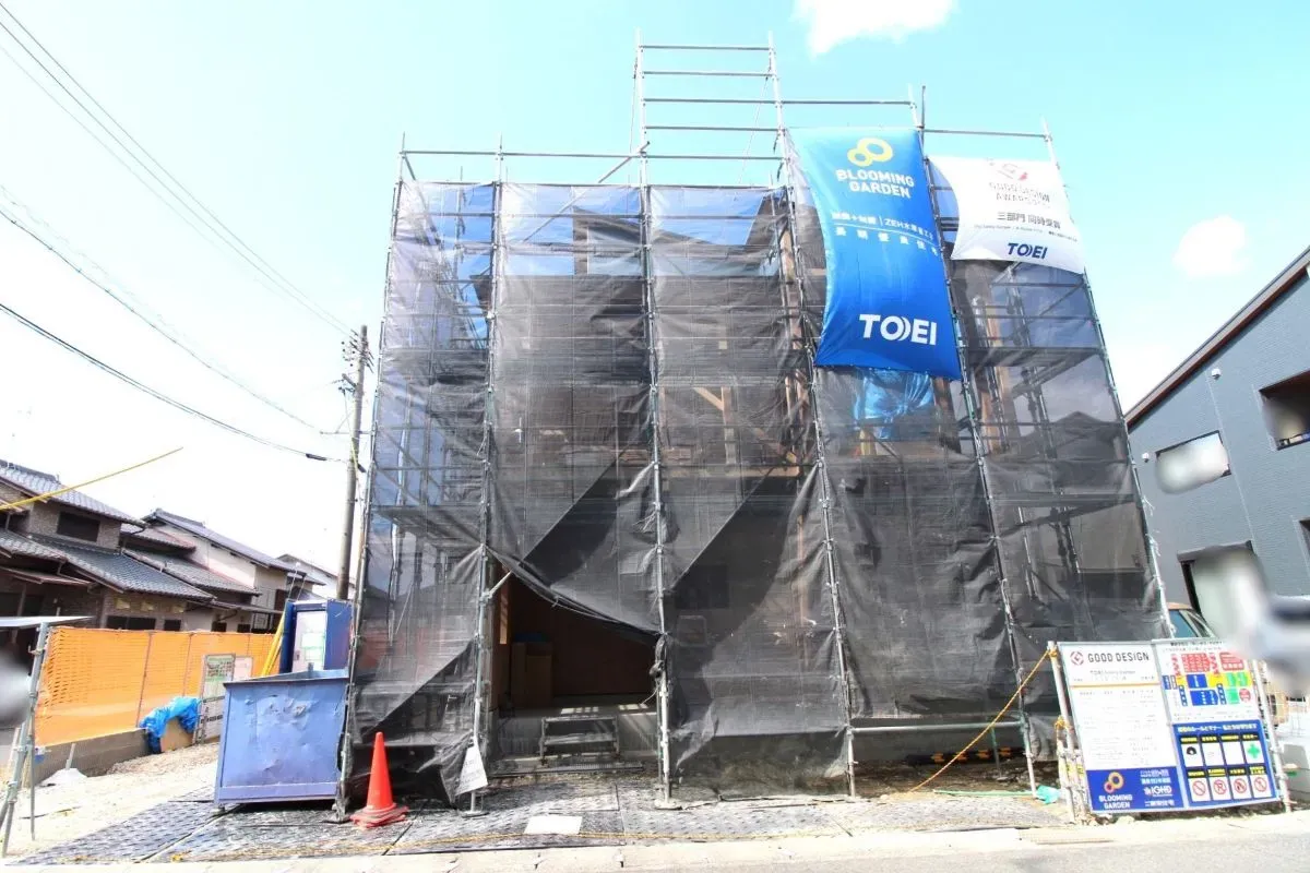 3月8日　東から撮影