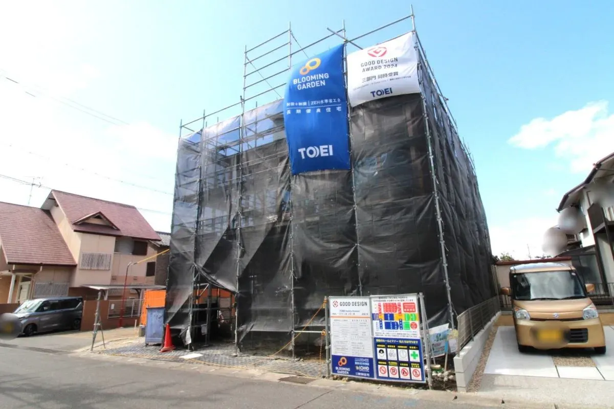 3月8日　北東から撮影