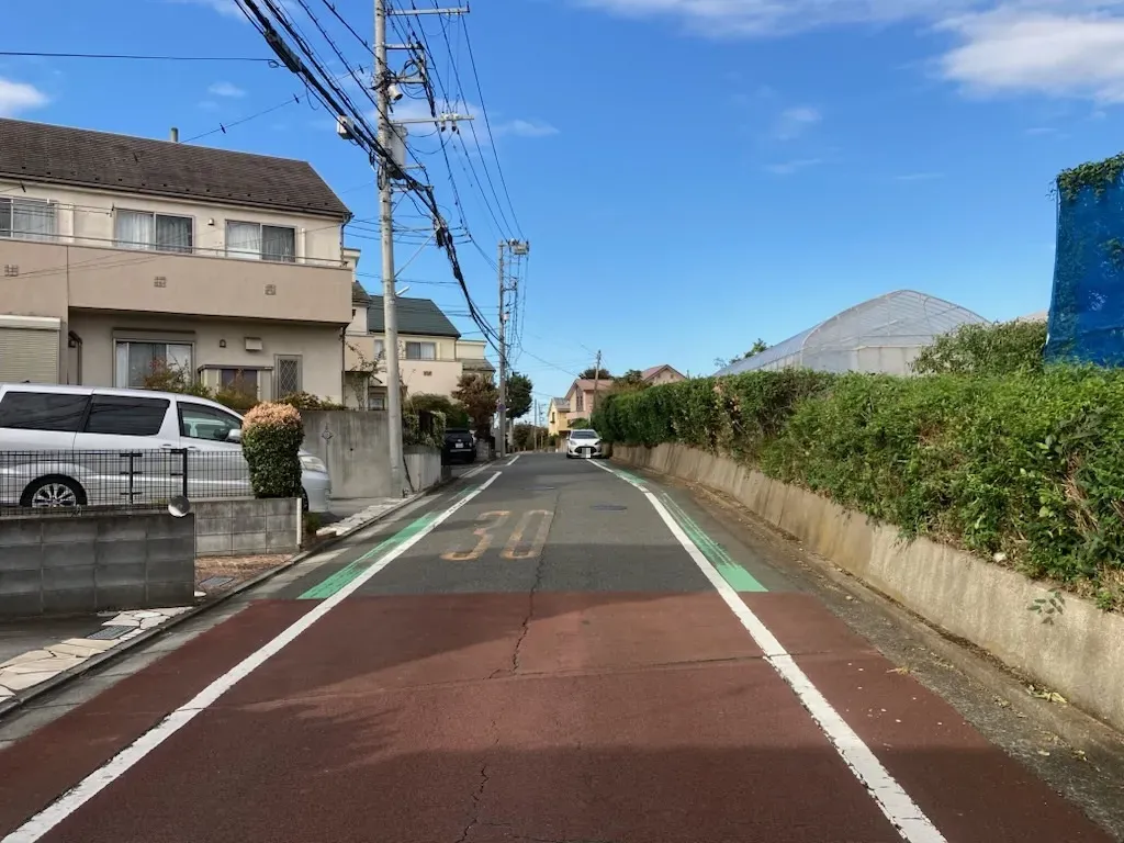 【現地土地写真(撮影:11月)】