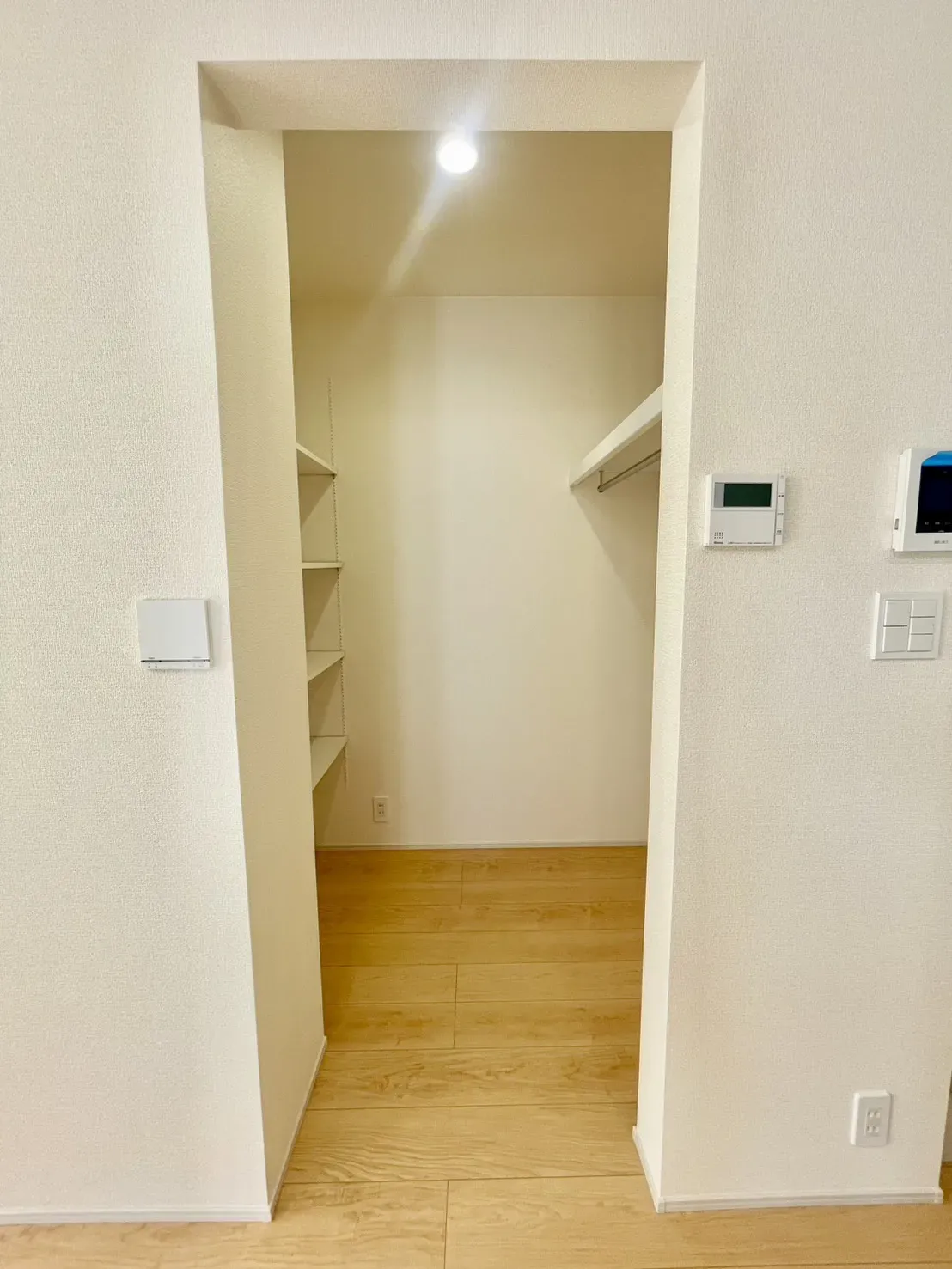 「便利なファミリークローゼット」