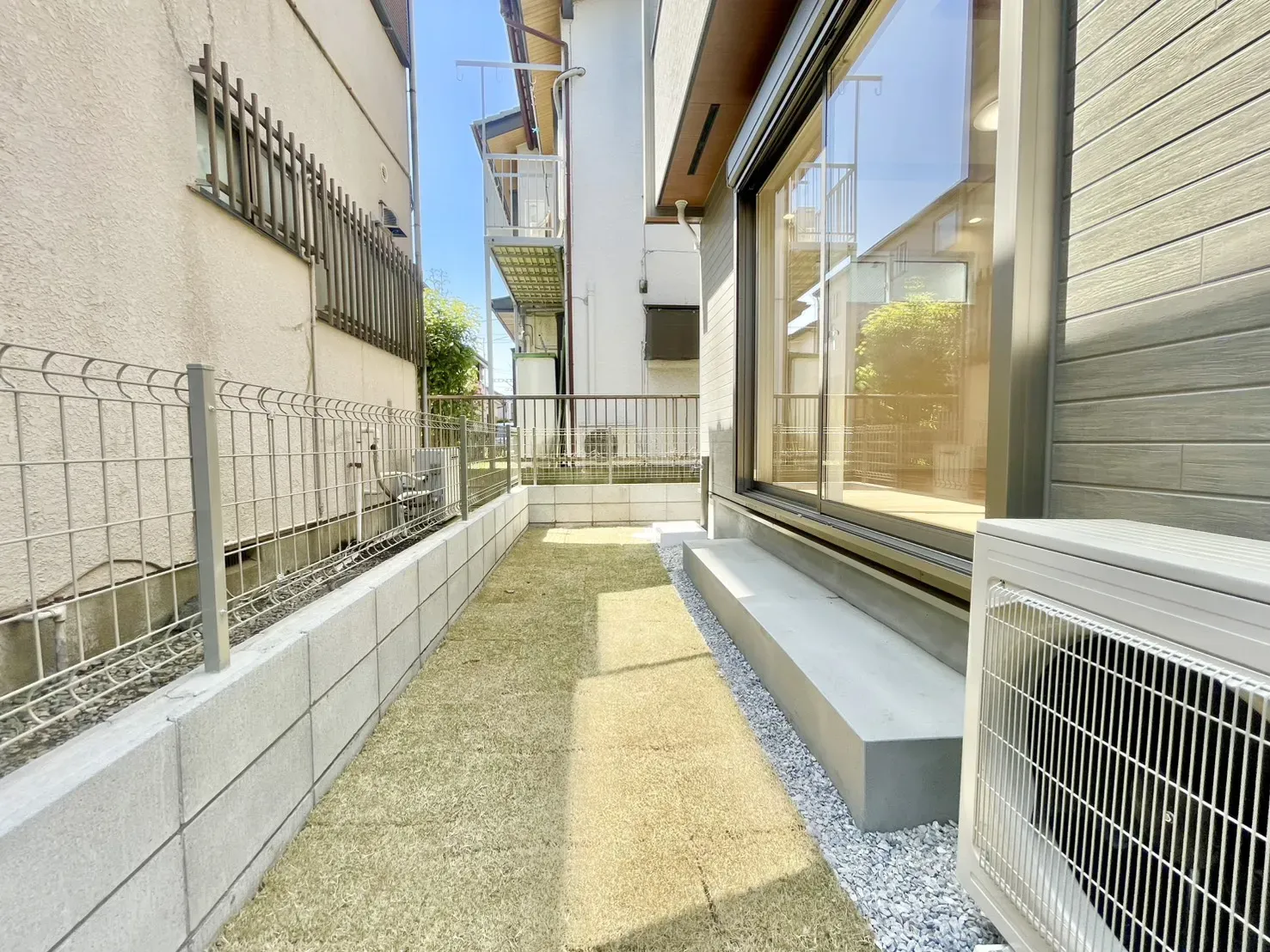 「陽当たりの良いお庭スペース」