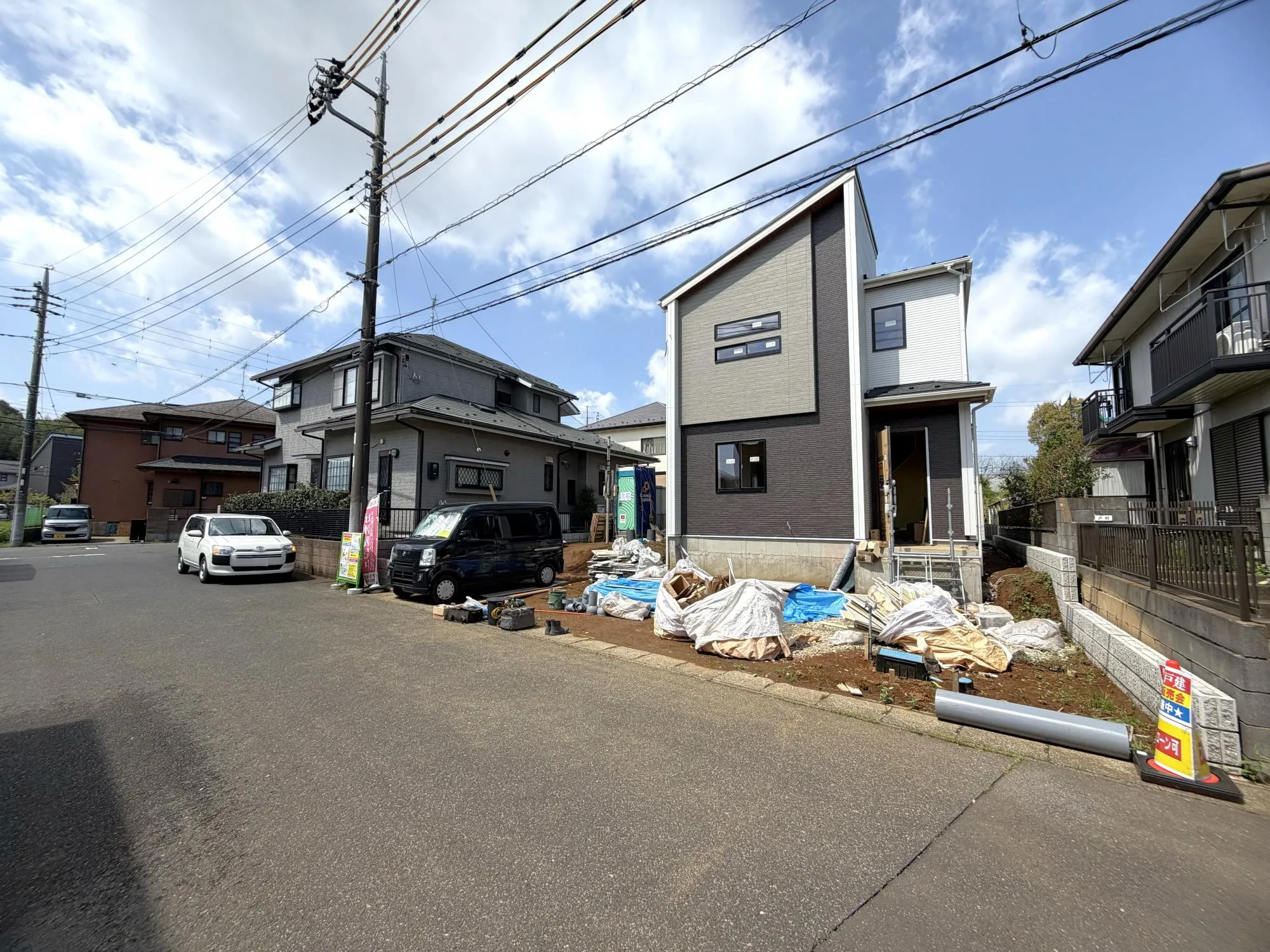 足場外れました
