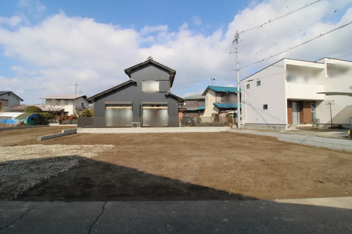 2月13日　南から撮影(2号棟)