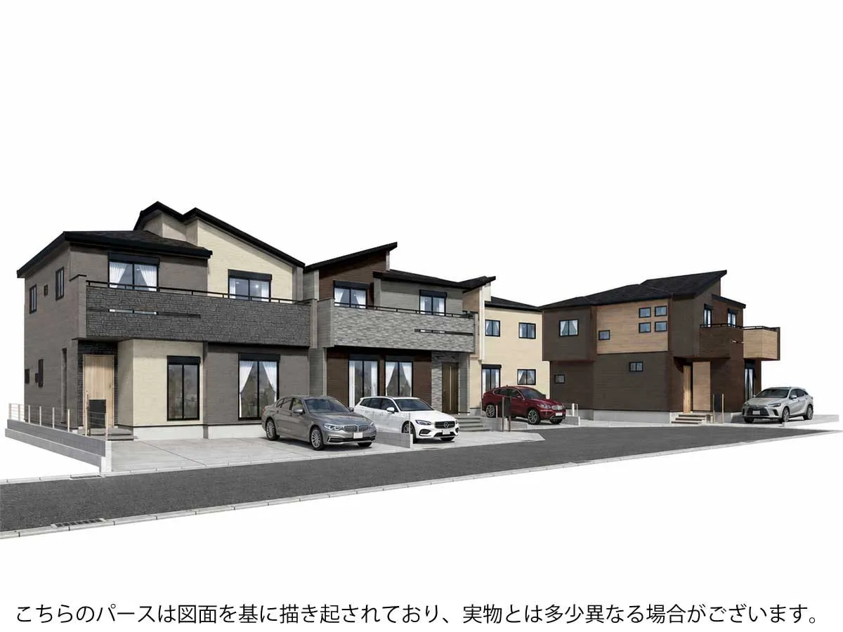 外観完成予想パース
