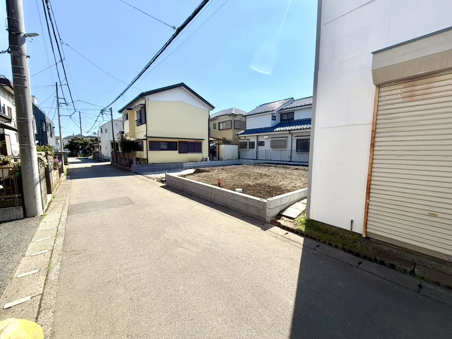 前面道路含む現地写真