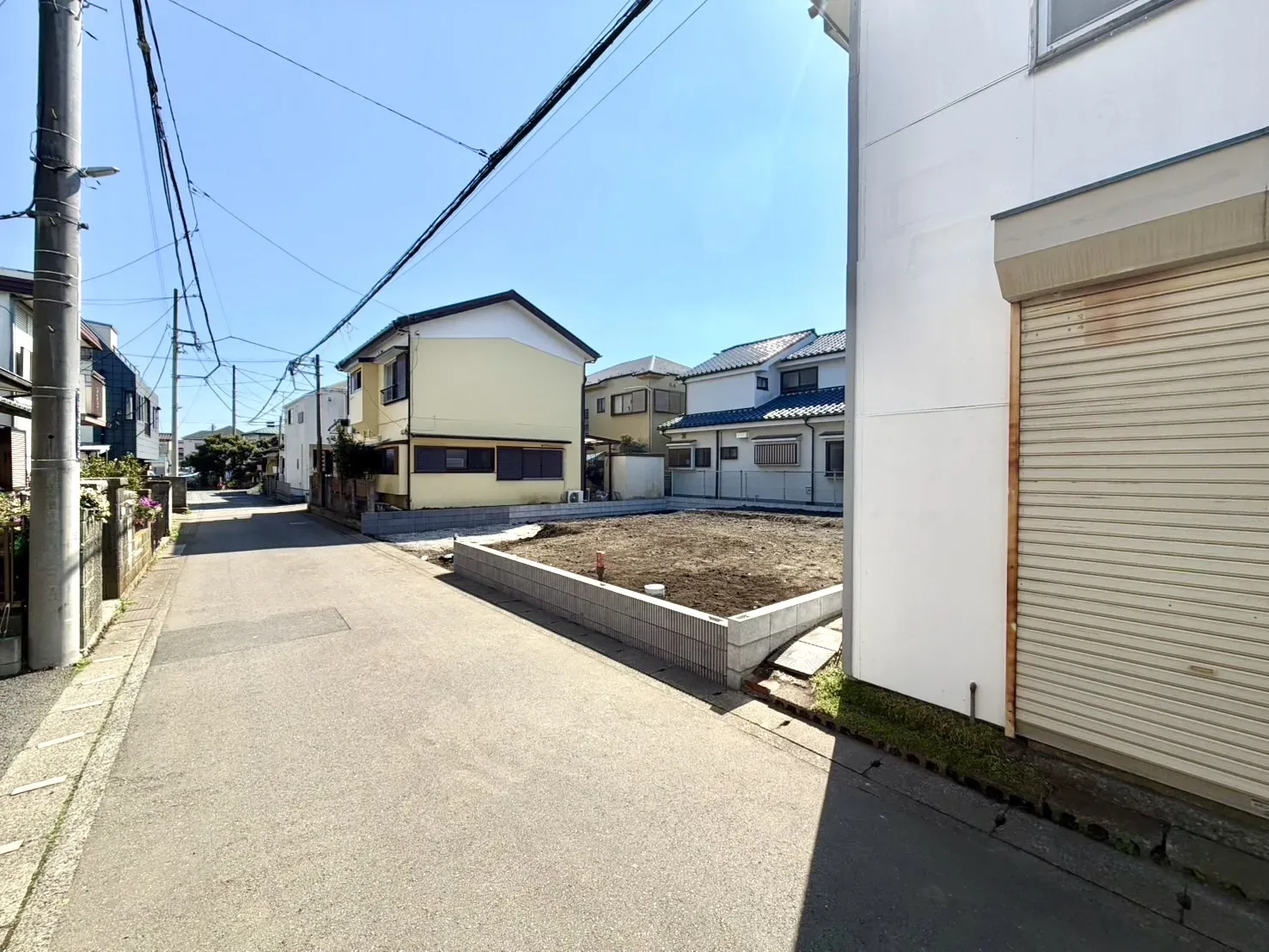 前面道路含む現地写真