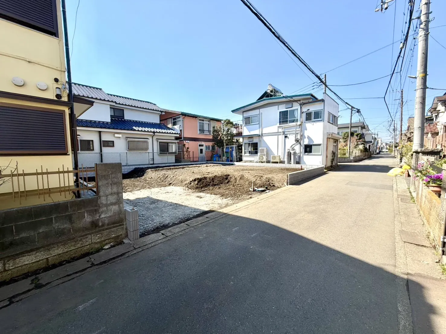 前面道路含む現地写真