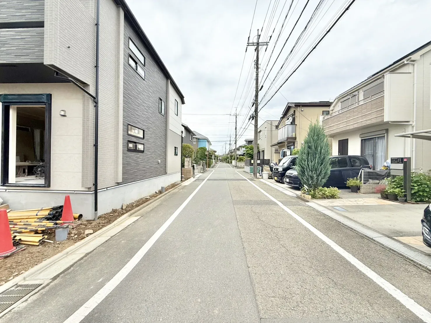 前面道路