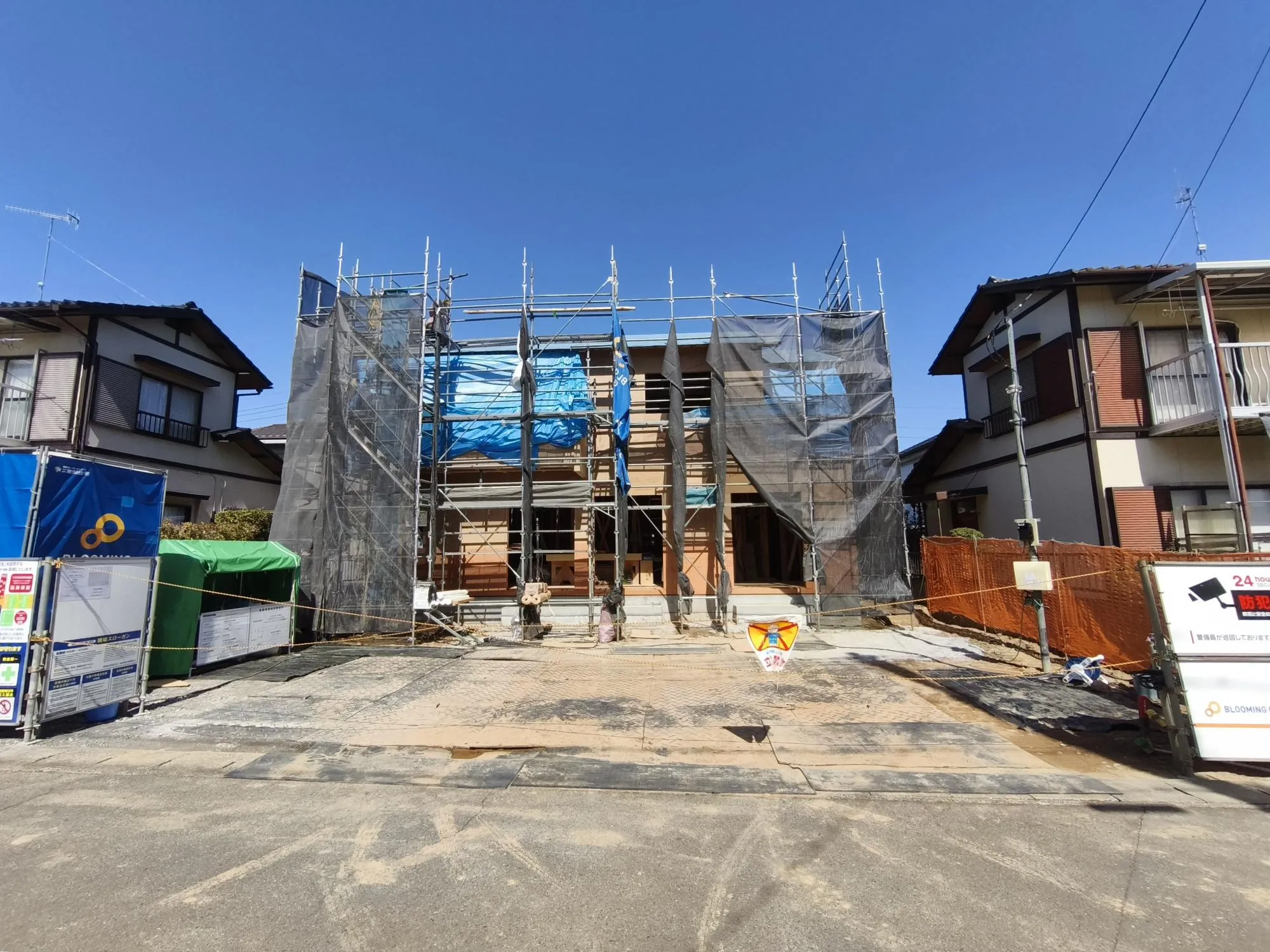 上棟写真　3月撮影