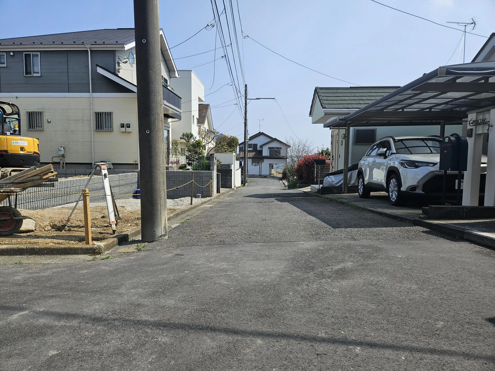 前面道路(南西側約4.0m公道)