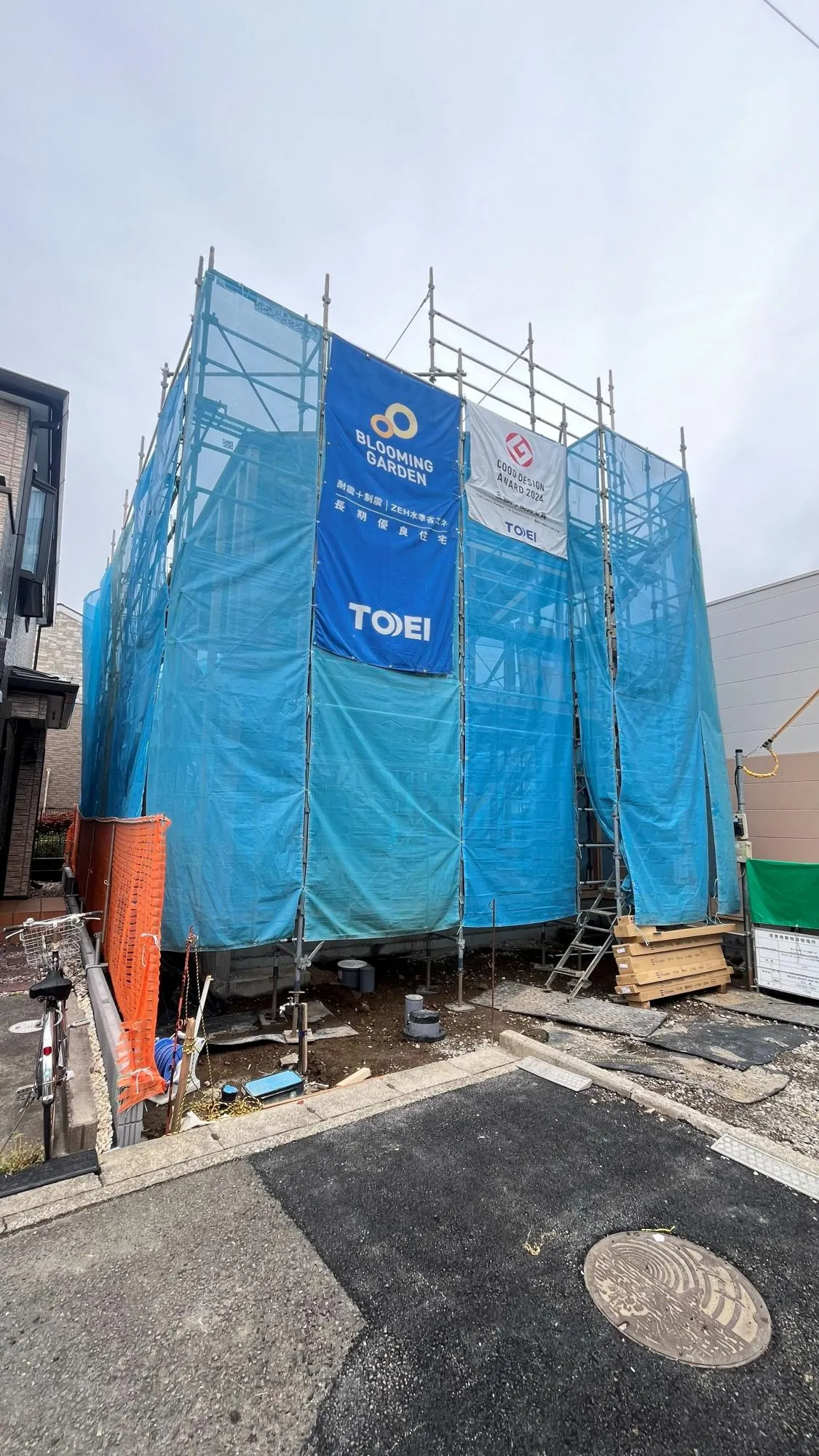 当社売主!
上棟致しました。