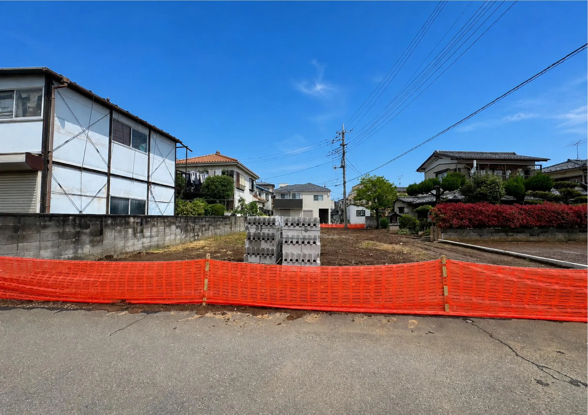 前面道路含む現地写真