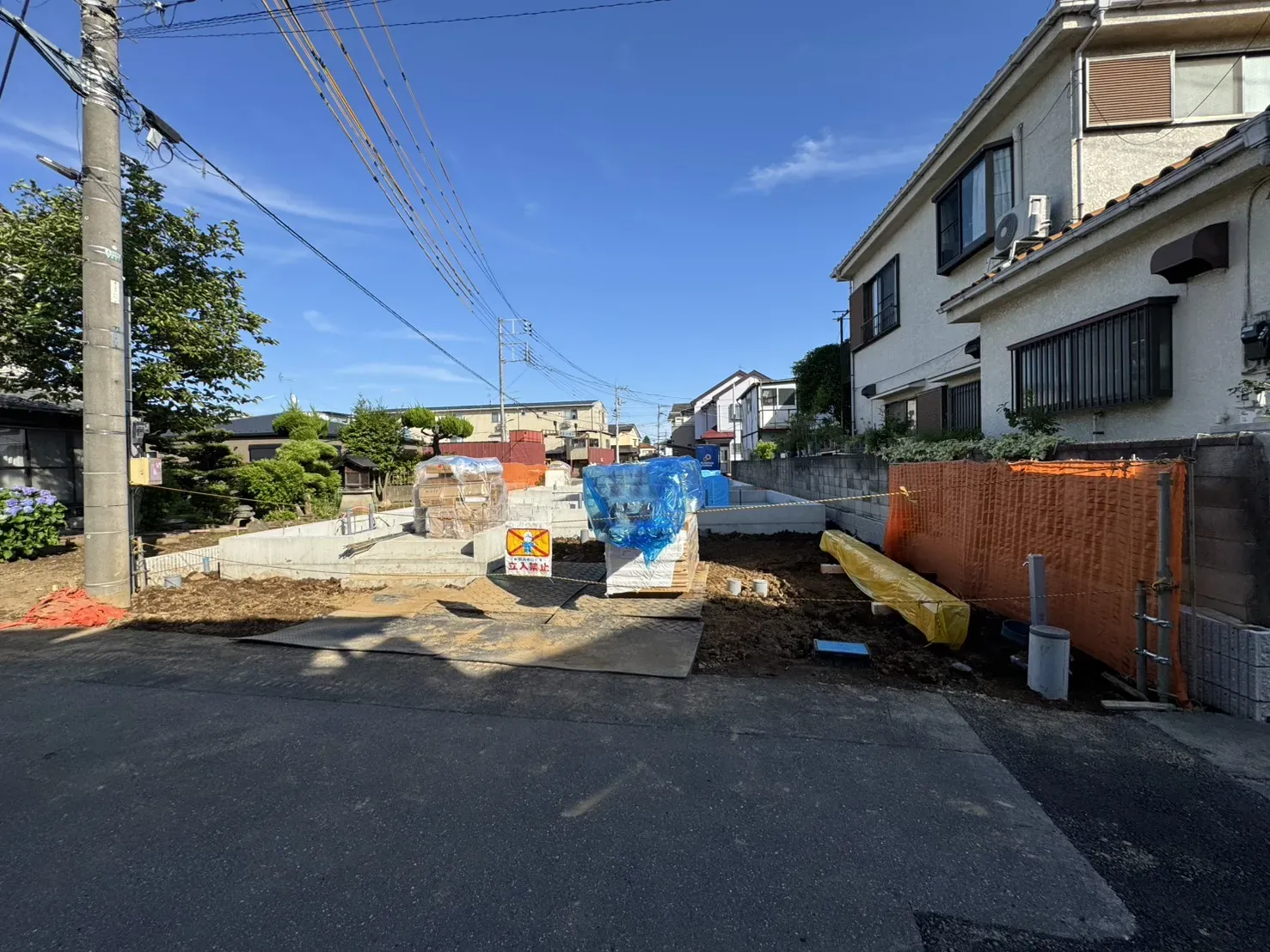 前面道路含む現地写真