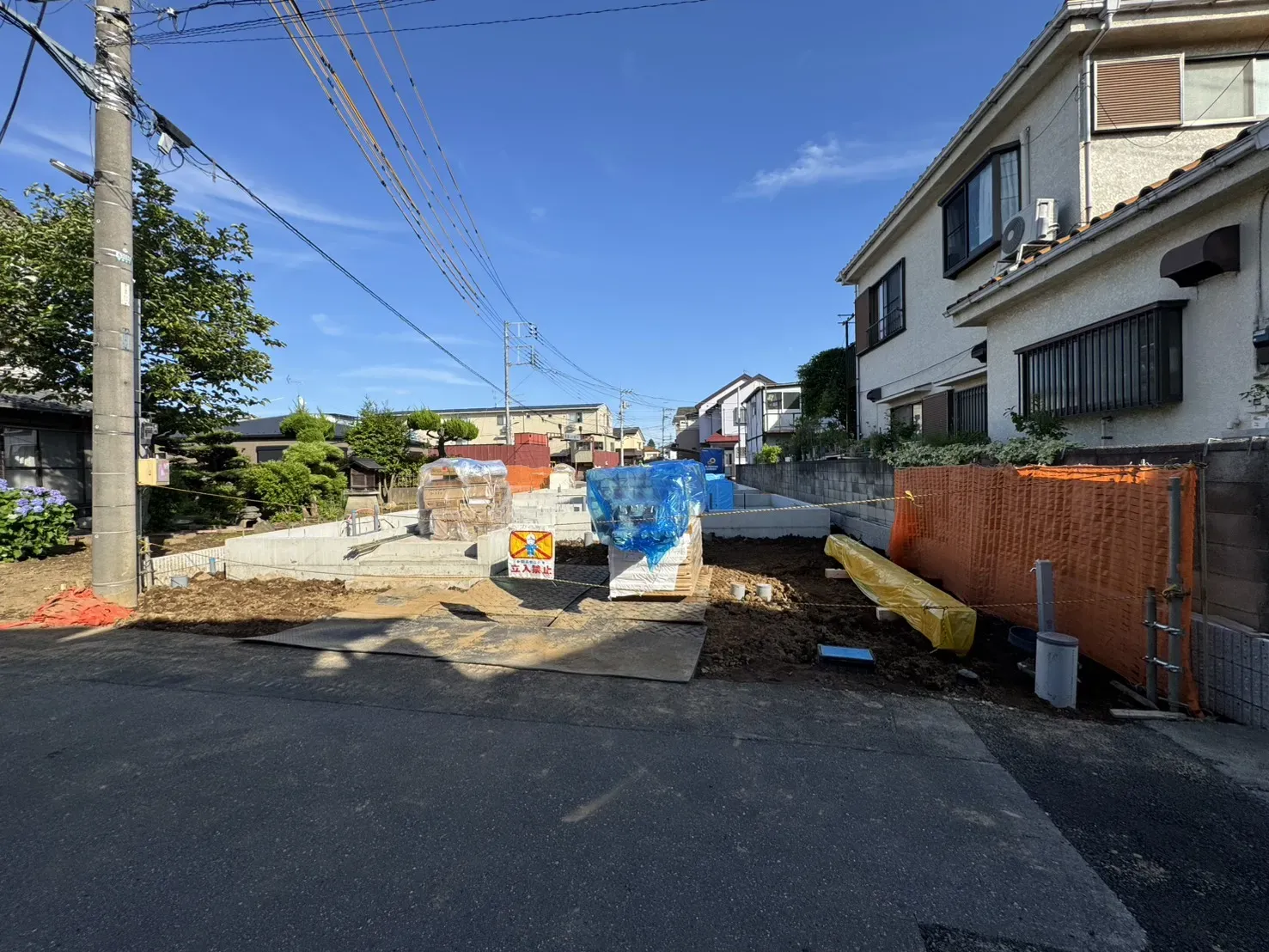 前面道路含む現地写真