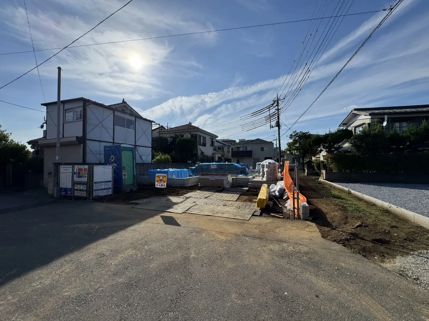前面道路含む現地写真