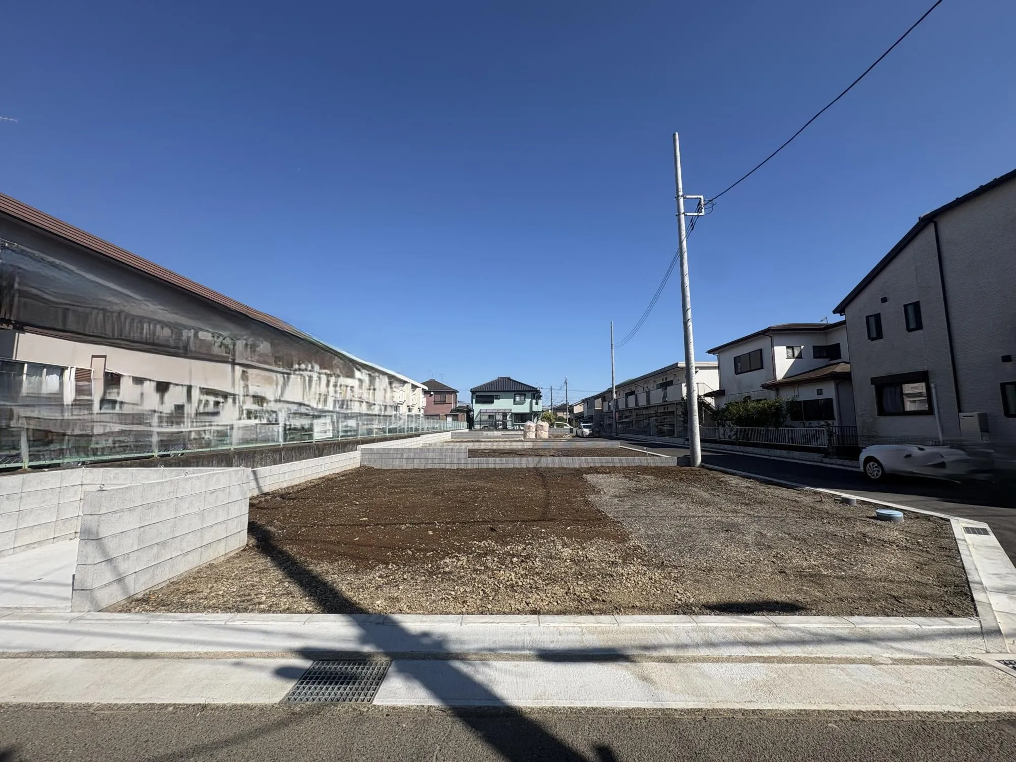 南方道路で日当たり良好♪