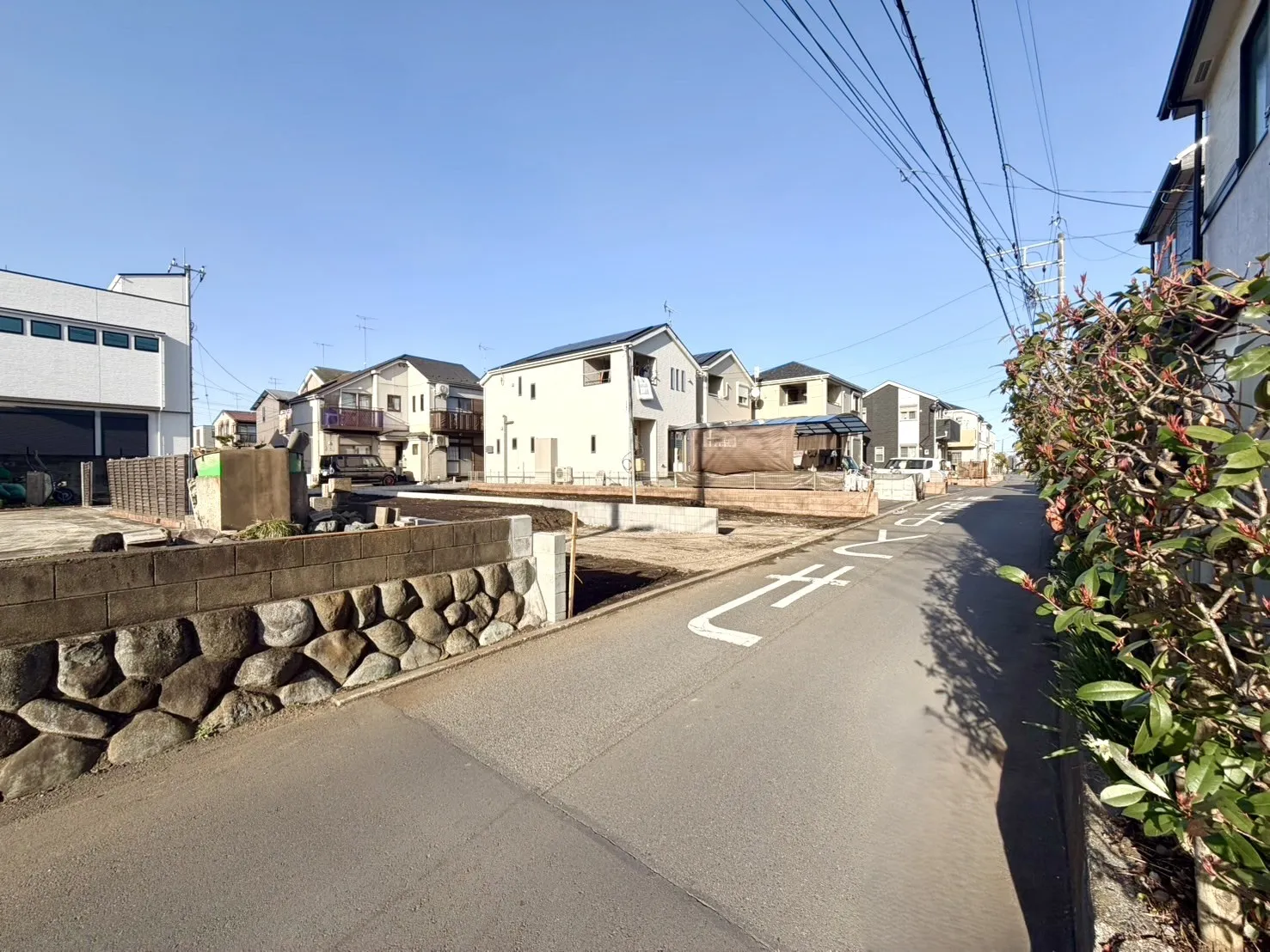 前面道路含む現地写真