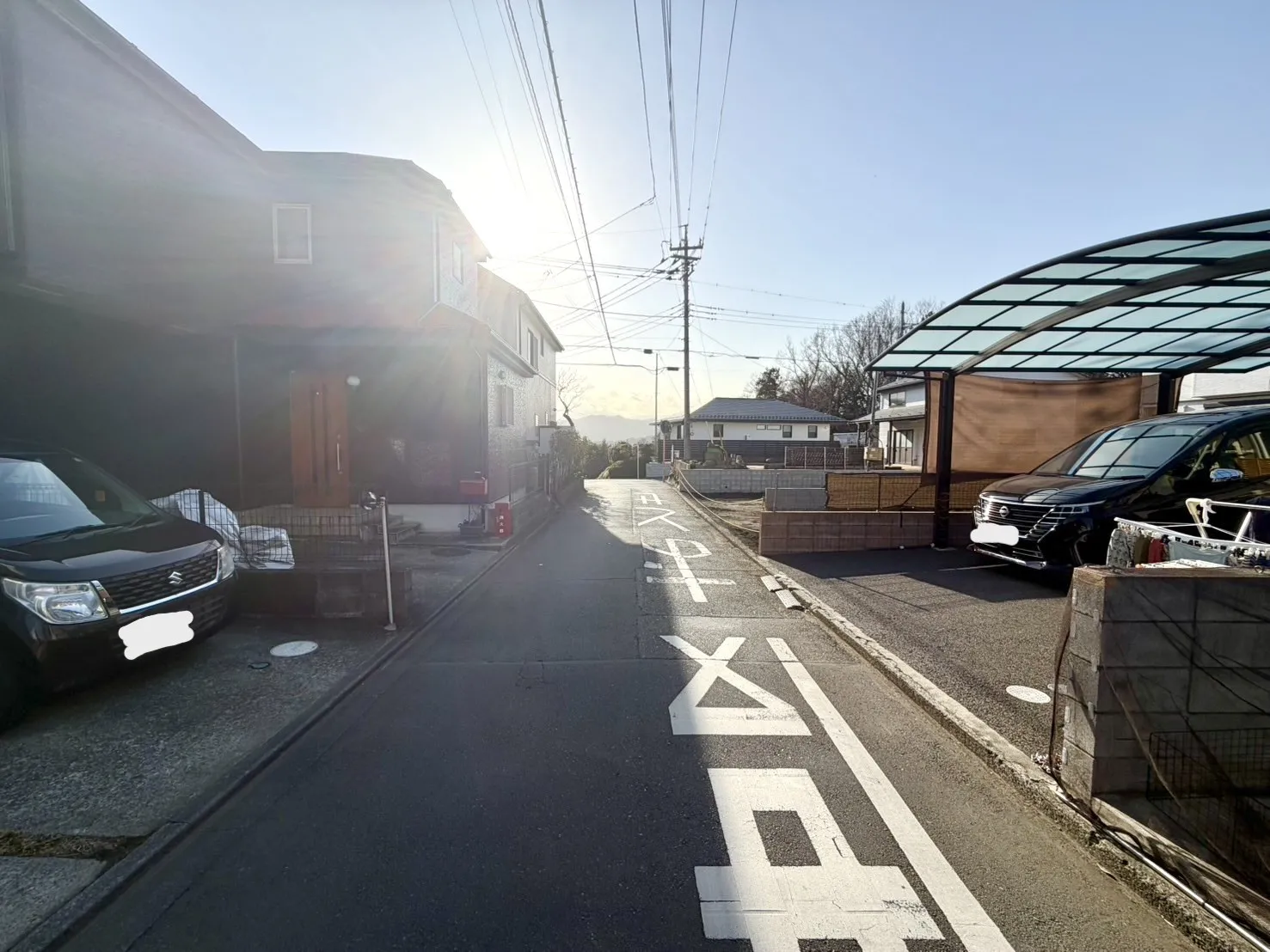 前面道路含む現地写真