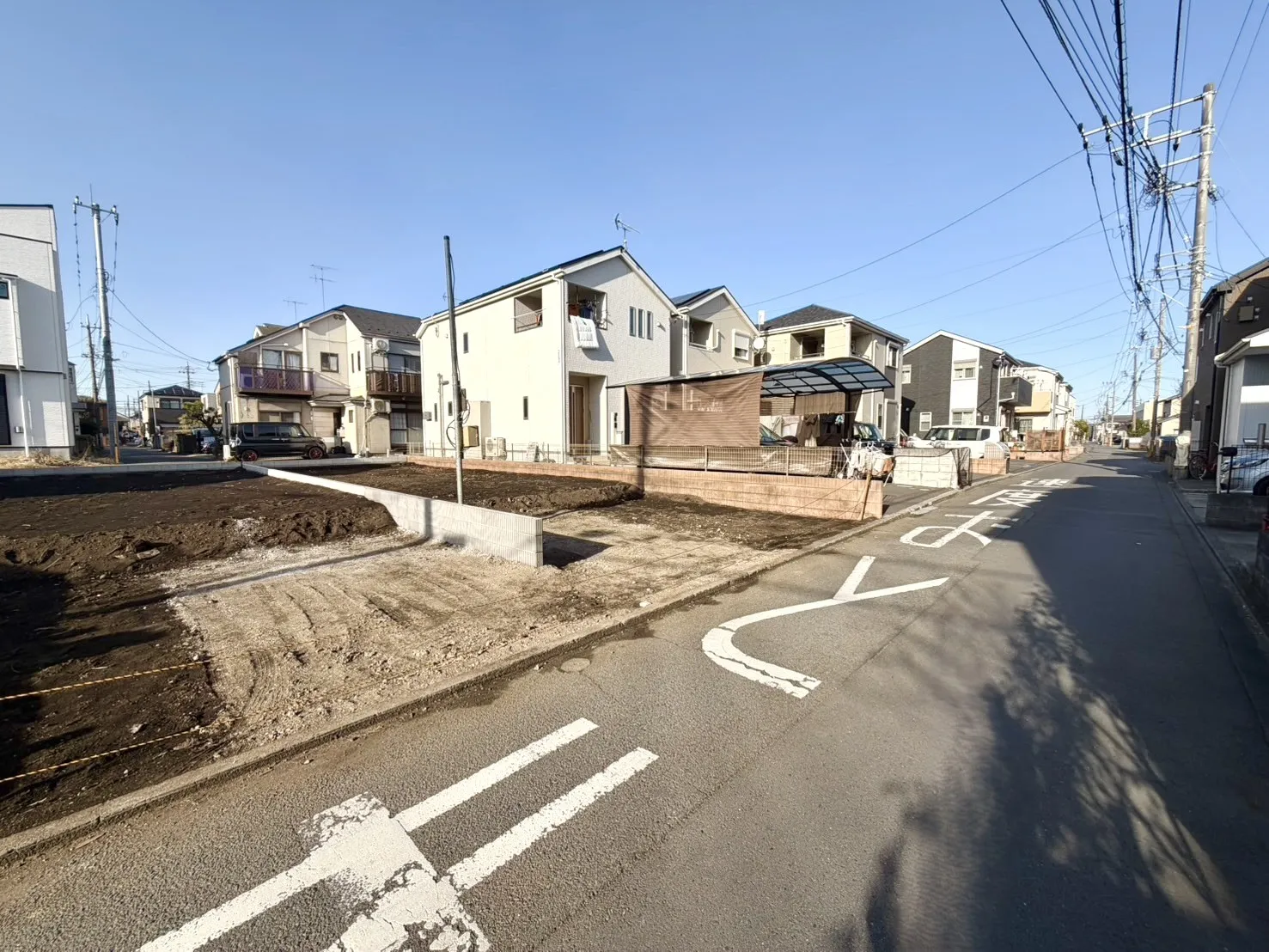 前面道路含む現地写真